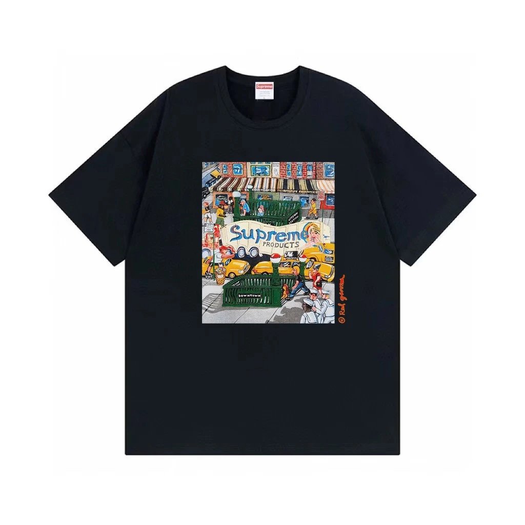 Supreme Bandana Box Logo T-Shirt Navy - 7