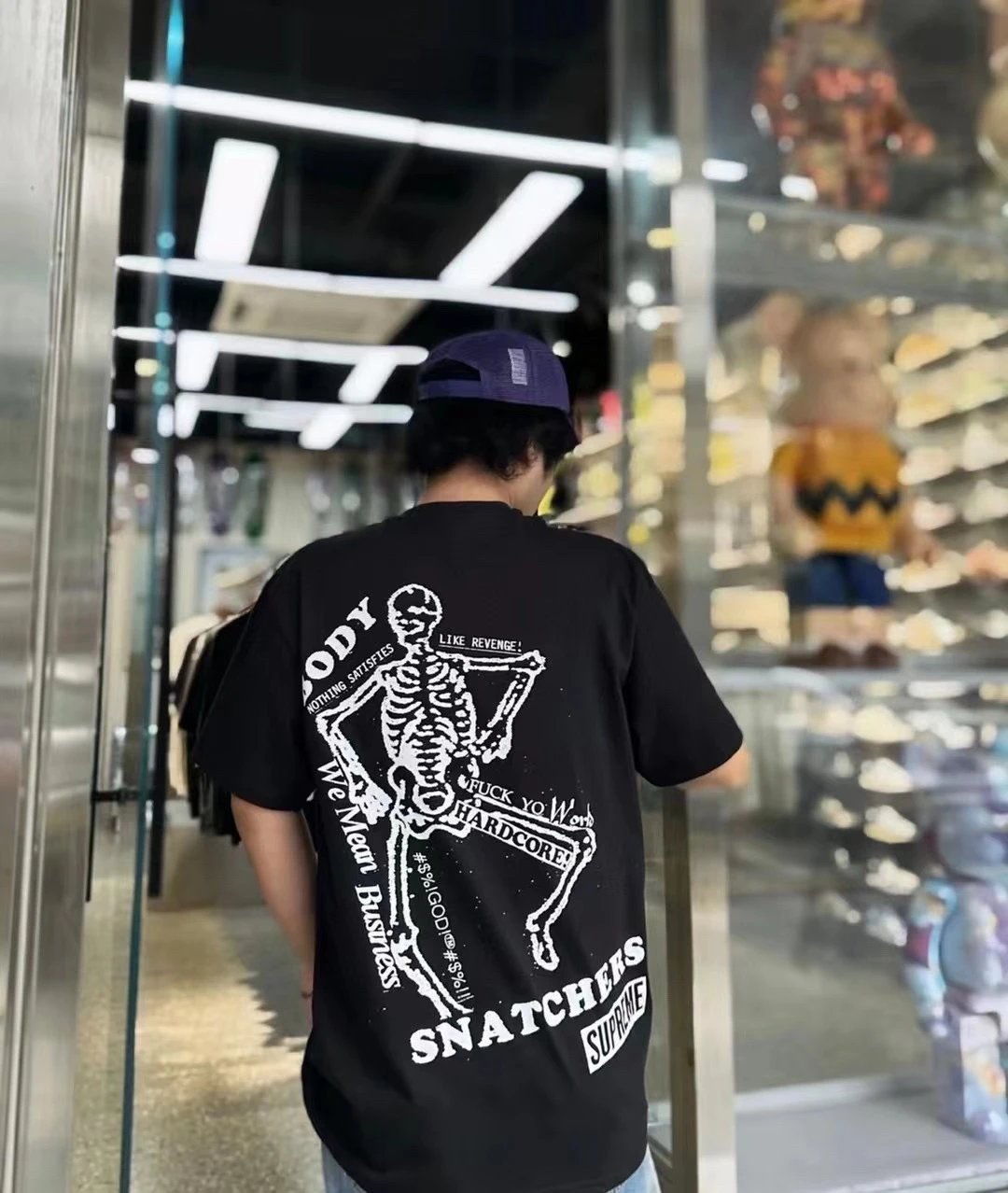 Supreme Bandana Box Logo T-Shirt Navy - 10