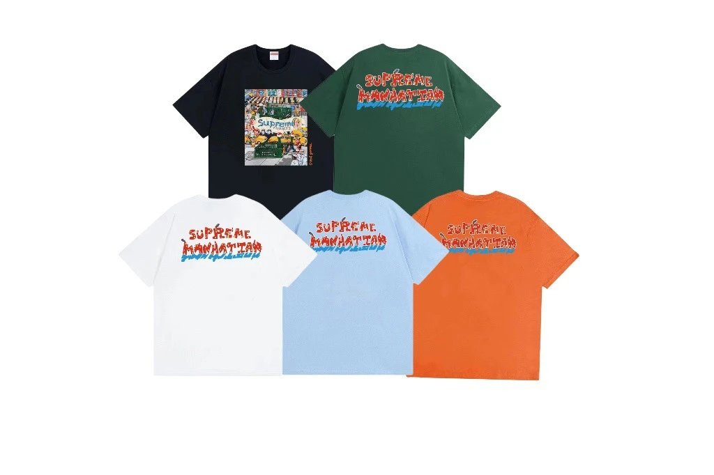 Supreme Bandana Box Logo T-Shirt Navy - 11