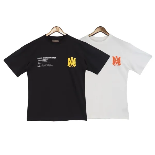 Amiri Tiger Logo Oversized Black T-Shirt - 26