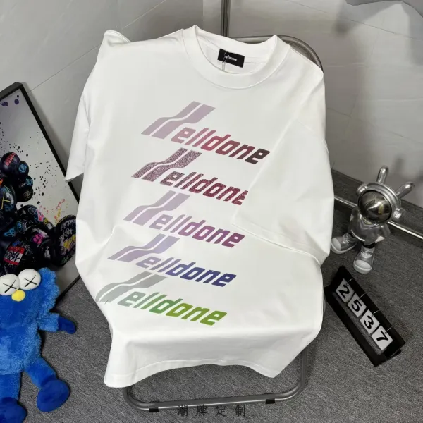 Design Wetoo Speed Graphic Print White T-Shirt T-Shirts - 27