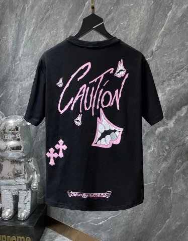 Chrome Hearts Multicolor Cross Flower Print T-Shirt - 33