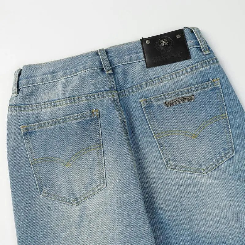 Chrome Hearts Cross-Embroidered Beige Cargo Pants - 34