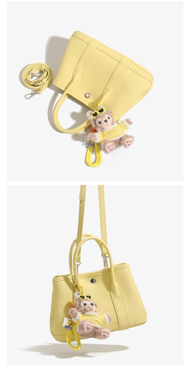 Disney x Sanrio Duffy the Disney Bear Pink Tote Handbag - 22