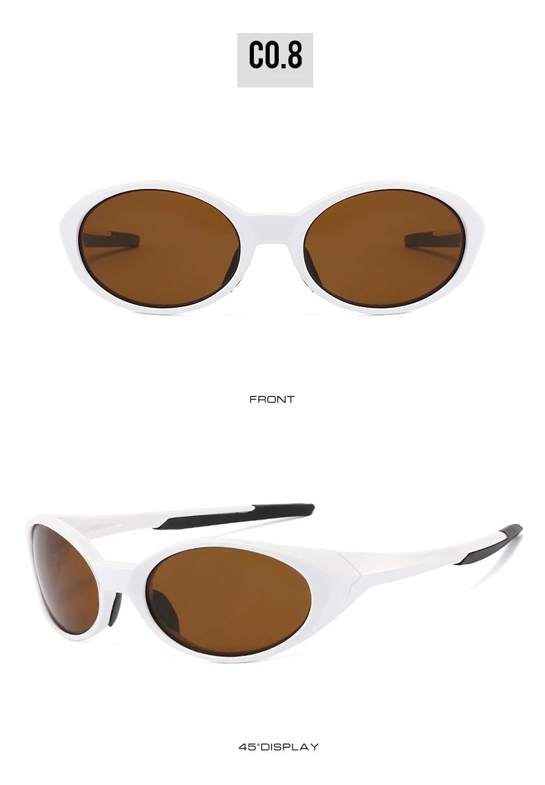 Design Sporty Wraparound Sunglasses Black / Red - 13