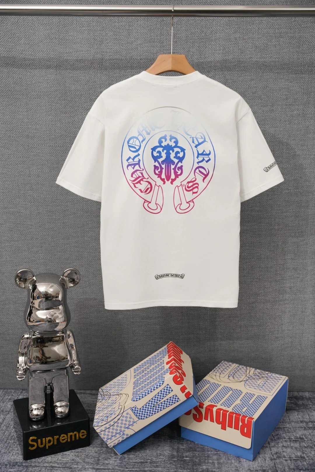 Chrome Hearts x Jesse Jo Stark Fire of Love Graphic T-Shirt White - 38
