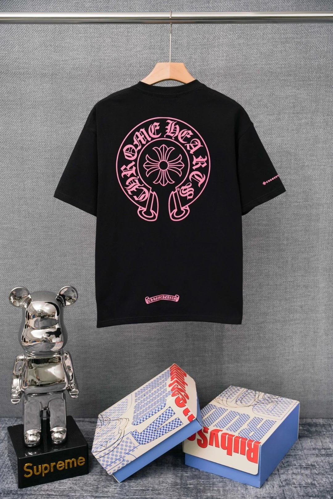Chrome Hearts x Jesse Jo Stark Fire of Love Graphic T-Shirt White - 43