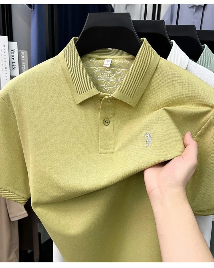Polo Ralph Lauren Classic Fit Pique Polo Shirt Mint Green - 30