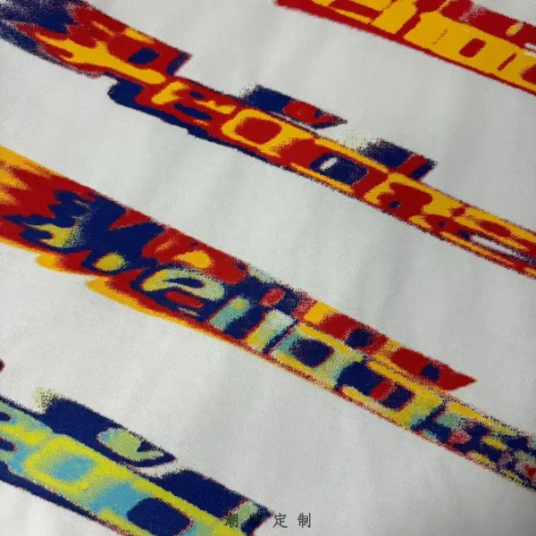 Design Wetoo Speed Graphic Print White T-Shirt T-Shirts - 50