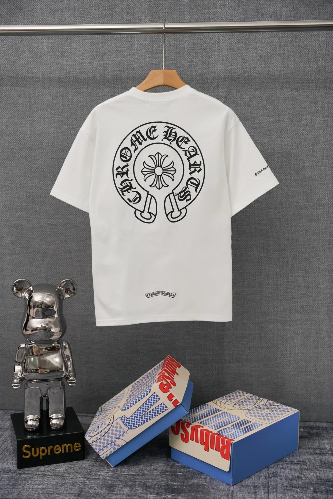 Chrome Hearts x Jesse Jo Stark Fire of Love Graphic T-Shirt White - 11