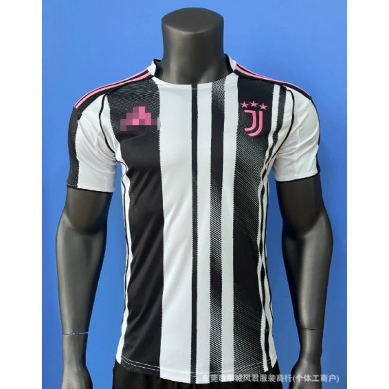 25-26 Black White Juventus Home