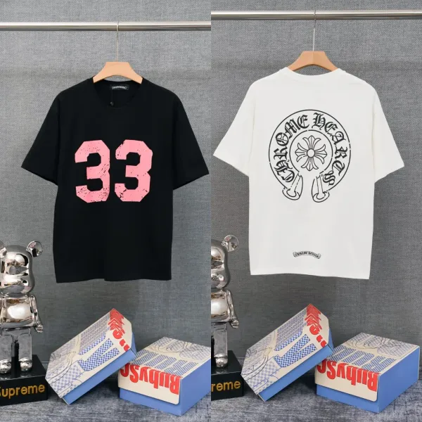 Chrome Hearts Cross Motif White T-Shirt - 29