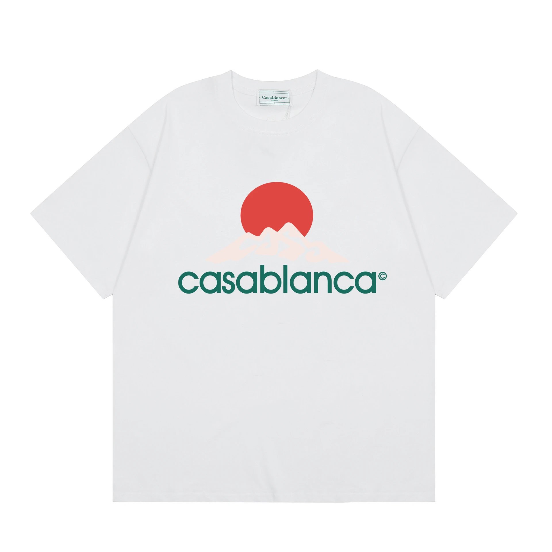 Casablanca Mountain Sunset White T-Shirt