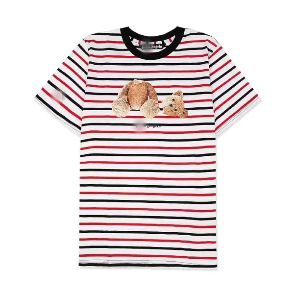 Palm Angels Teddy Bear Graphic White T-Shirt - 42