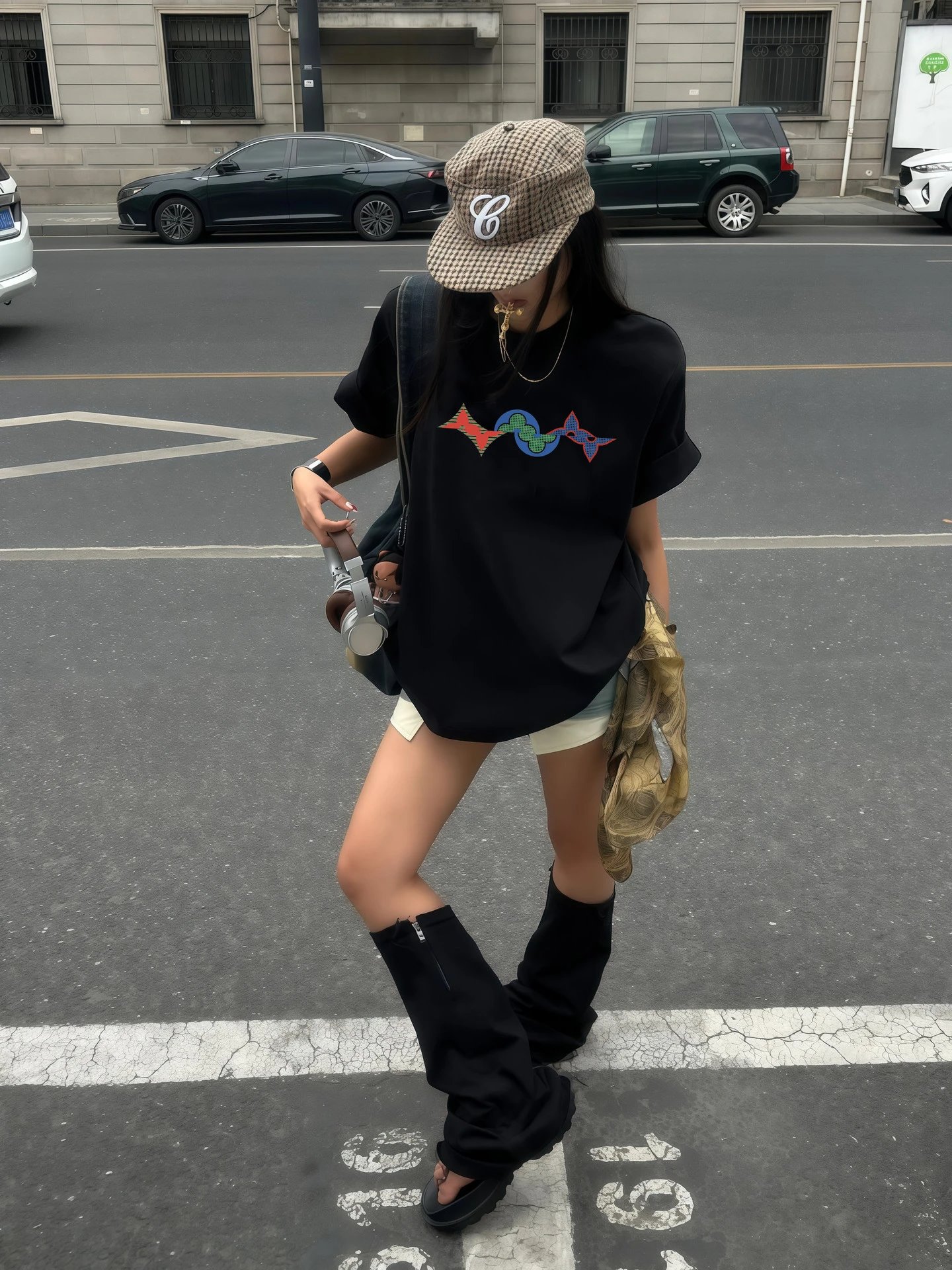 Louis Vuitton Monogram Motif T-Shirt White - 5
