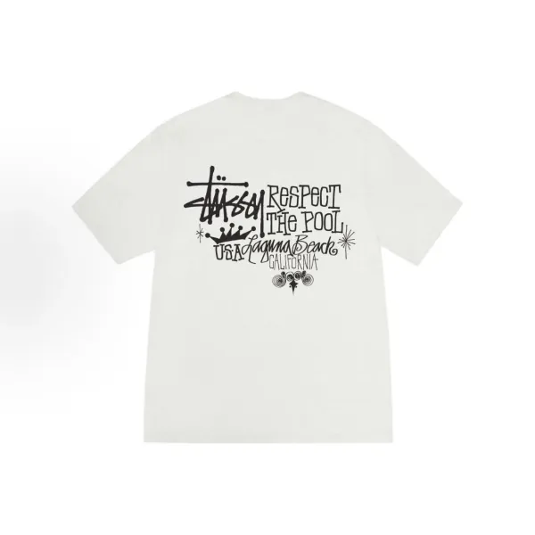 Stussy Strawberry Print T-Shirt White - 23