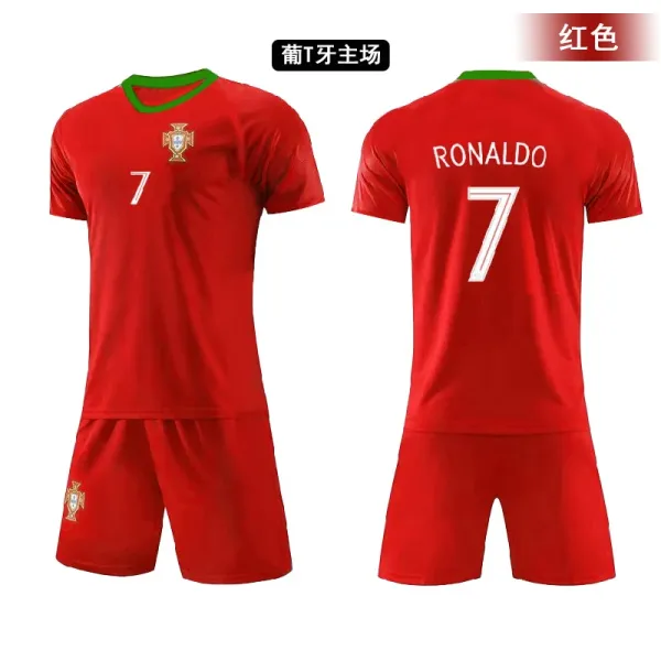 Portugal National Team Home Jersey Red - 1