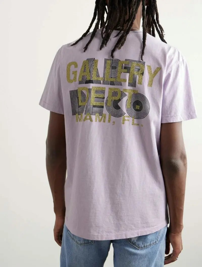 Gallery Dept Gallery Dept. Yellow Oversized T-Shirt - 8