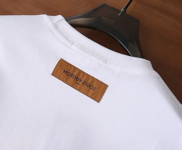 Louis Vuitton Blurred Logo T-Shirt White - 18