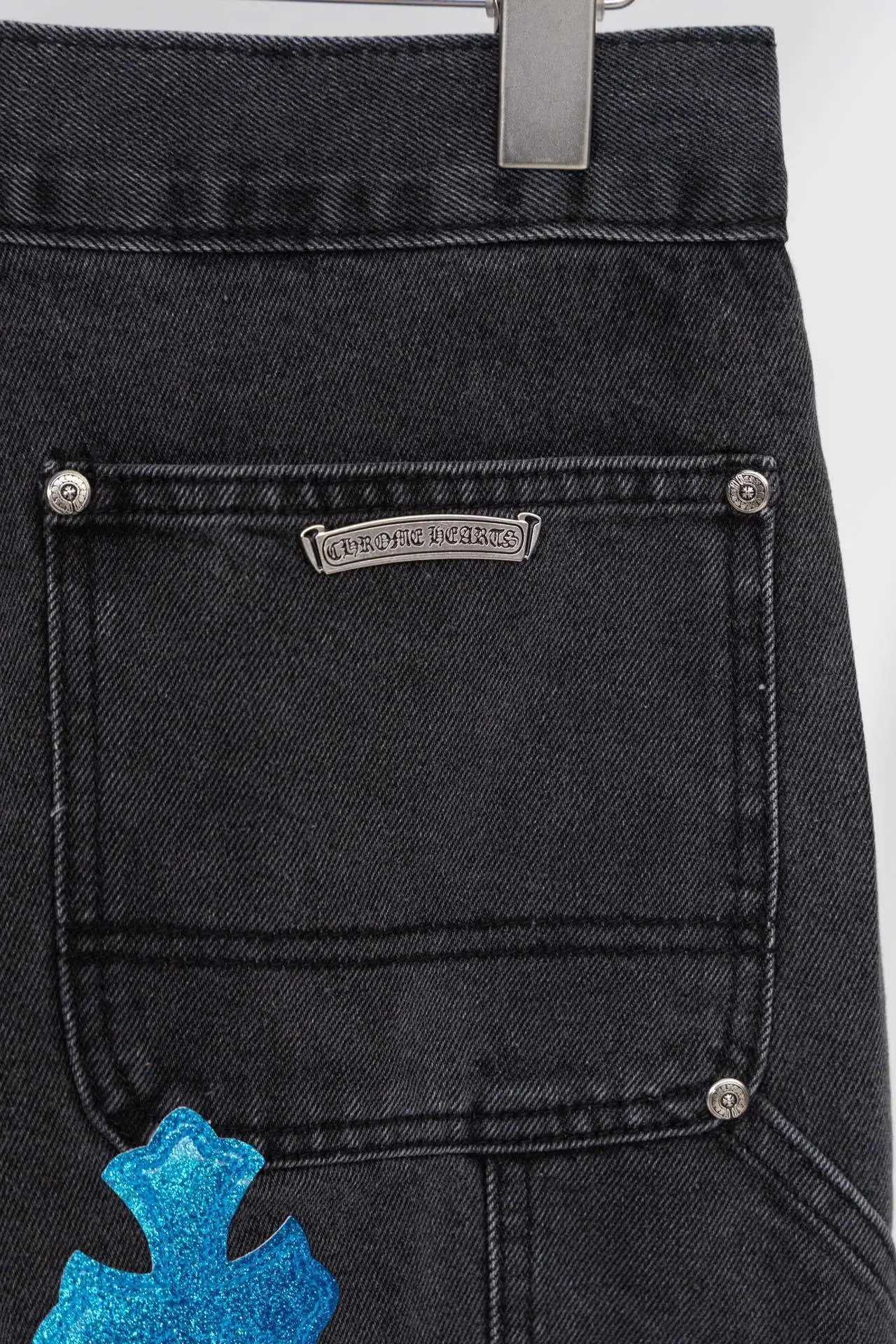 Chrome Hearts Cross-Embroidered Beige Cargo Pants - 27
