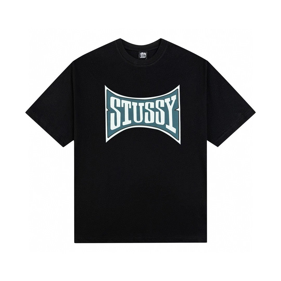 Stussy Arch Logo Black T-Shirt