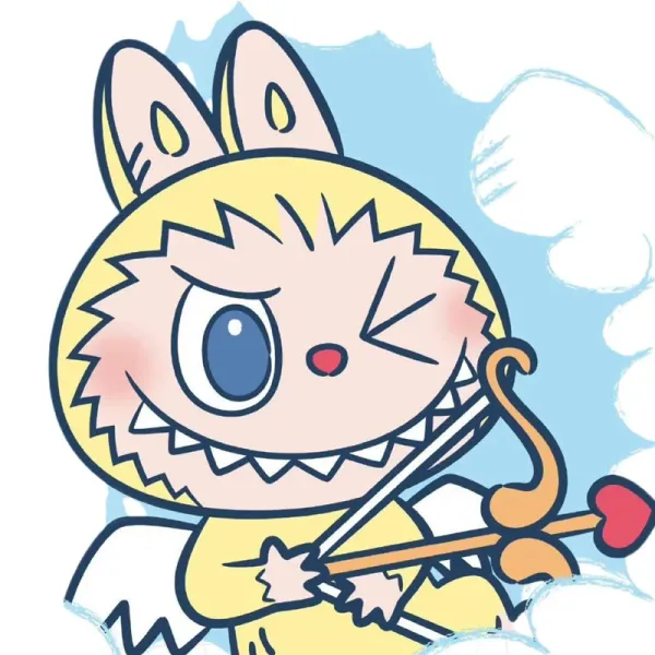 Design Cartoon Character Cupid Bunny Illustration Clothing - 1