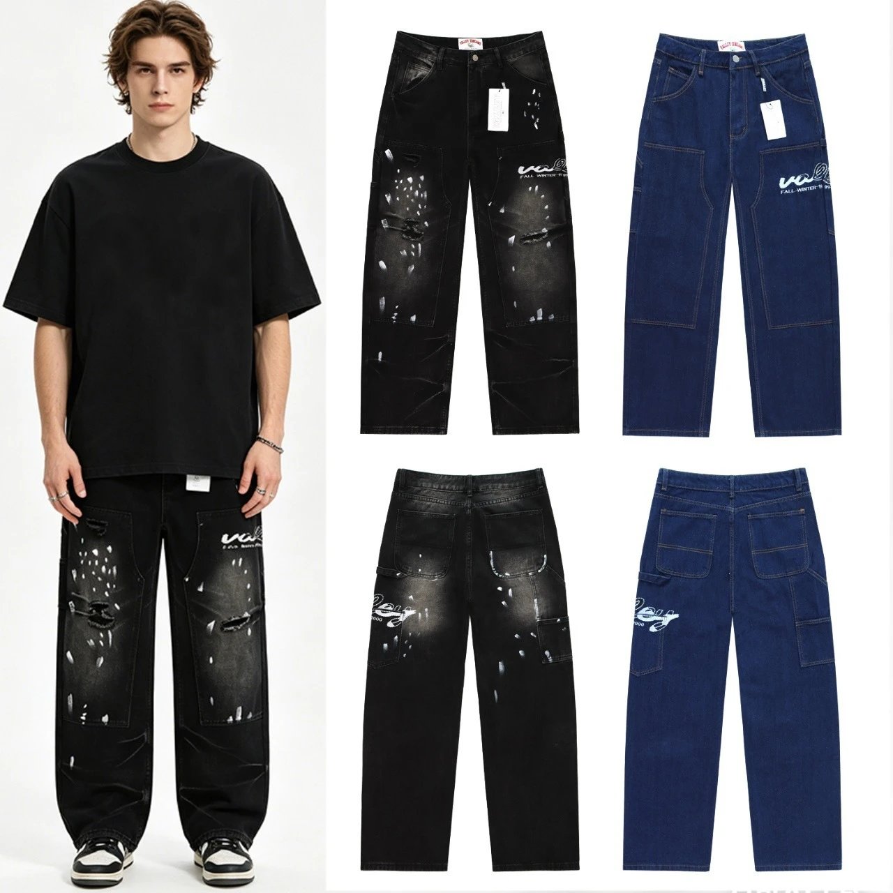 Vale Forever Splatter Distressed Jeans photo 5
