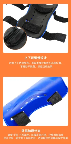 Design Shin Guard Black Protective Gear Activewear - 10