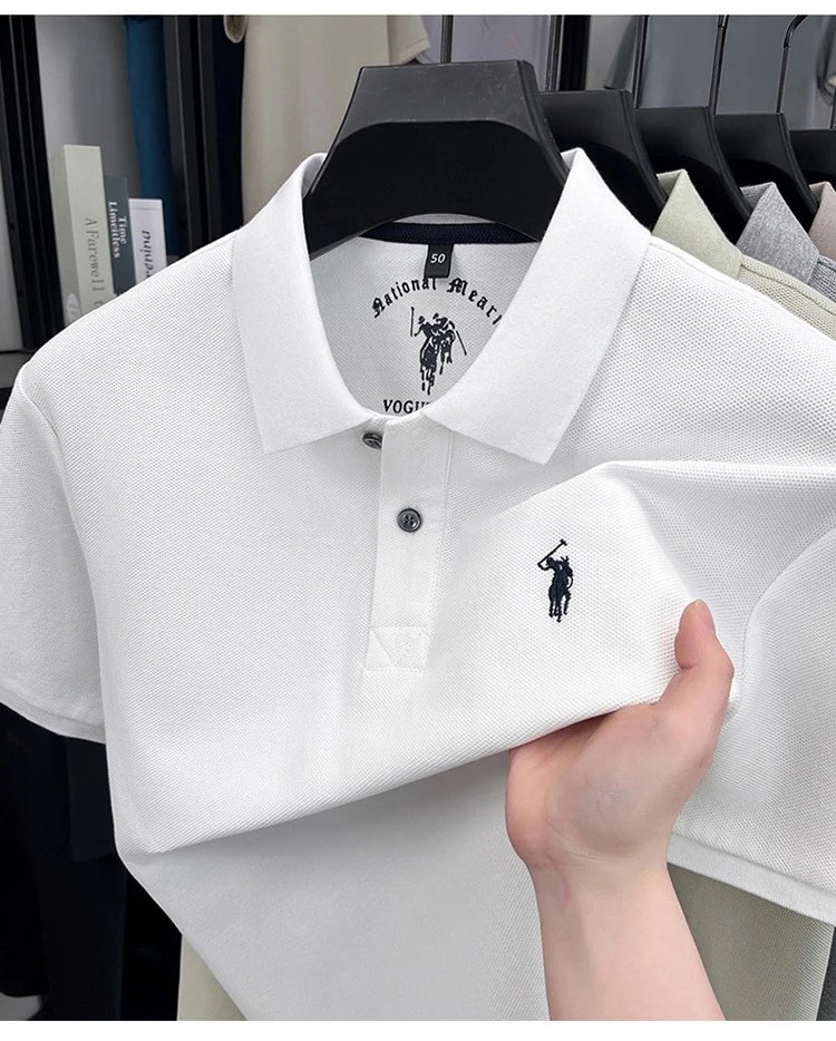 Polo Ralph Lauren Classic Fit Piqué Polo White Polo Shirt - 13