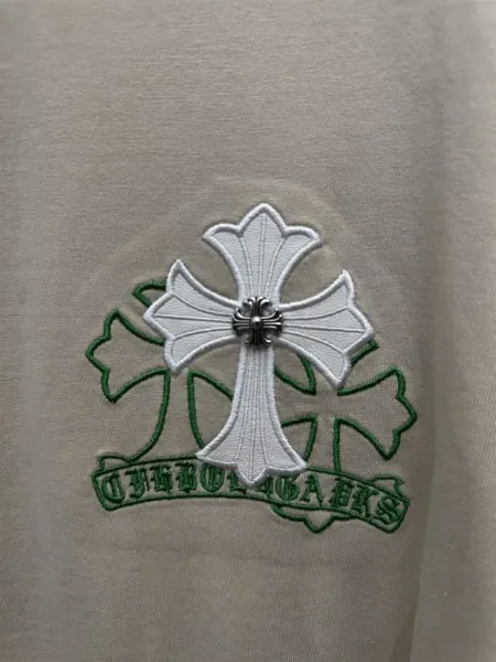 Chrome Hearts Cross Logo White T-Shirt - 25