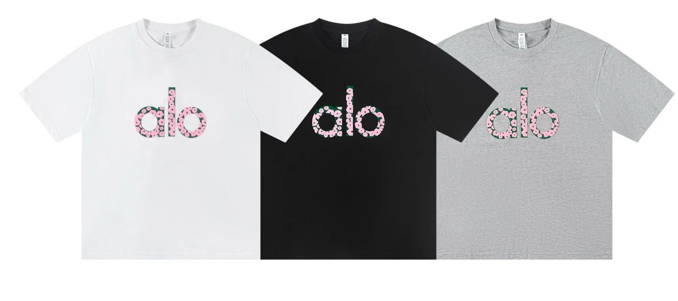 Alo Logo Graphic Black T-Shirt - 50
