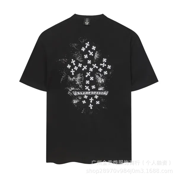 Chrome Hearts Embroidered Circle Logo White T-Shirt - 16