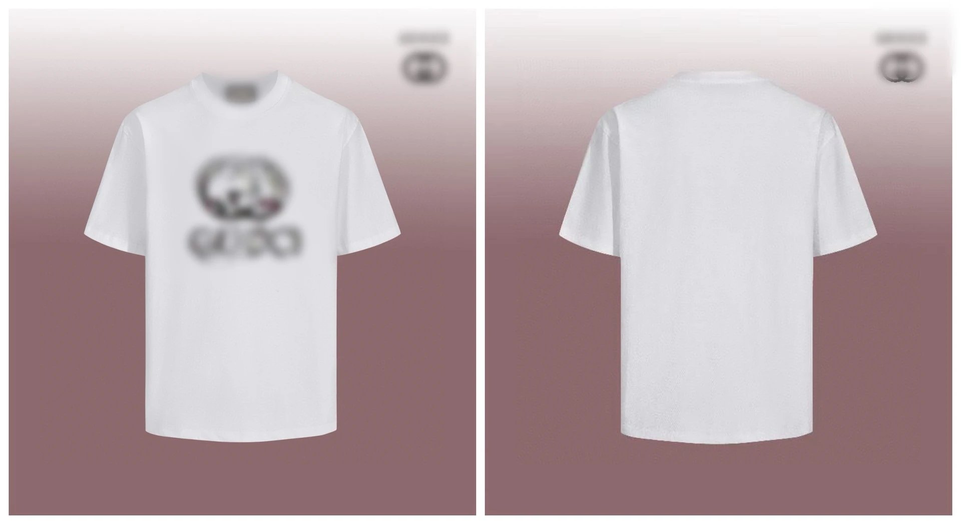Gucci Rabbit Logo Print Black T-Shirt - 6
