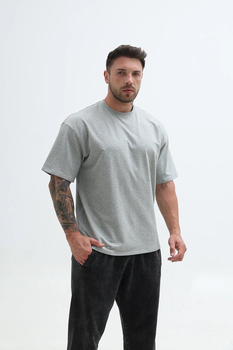 Design Basic Crew Neck Black T-Shirt - 28