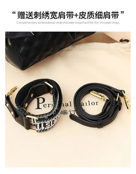 Dior Oblique Quilted Mini Handbag Black - 8
