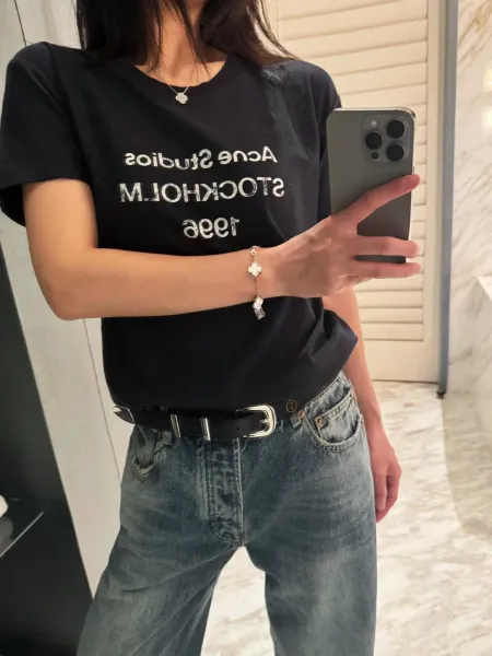 Acne Studios Stockholm 1996 Pink T-Shirt - 15