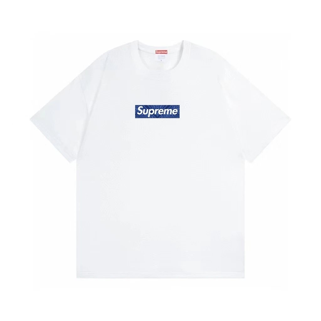 Supreme Skull Logo Oversized T-Shirt photo 2