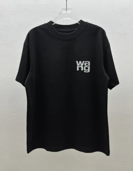 Alexander Wang Graphic Print Black T-Shirt - 16