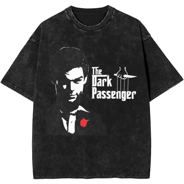 Design The Dark Passenger Graphic T-Shirt Black - 1