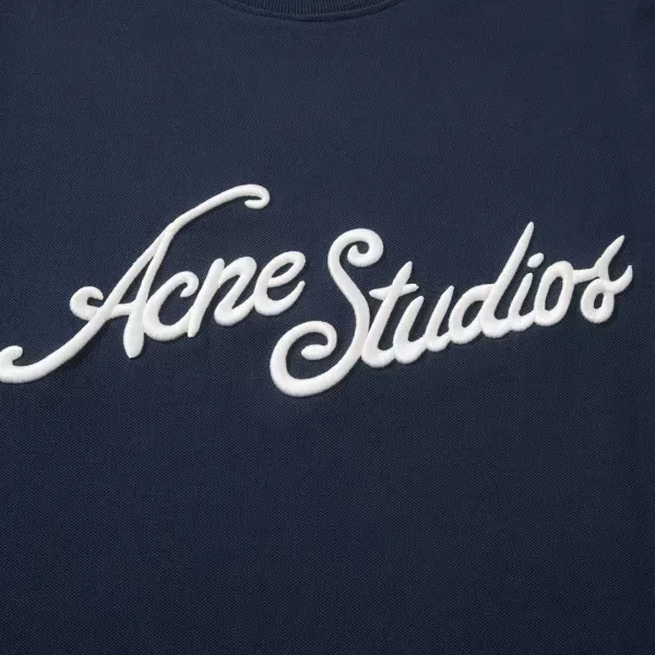 Acne Studios Heart Logo Oversized T-Shirt Pink - 34