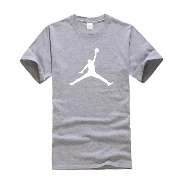 Air Jordan Jumpman Logo Gray T-Shirt - 1