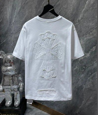 Chrome Hearts Multicolor Cross Flower Print T-Shirt - 22
