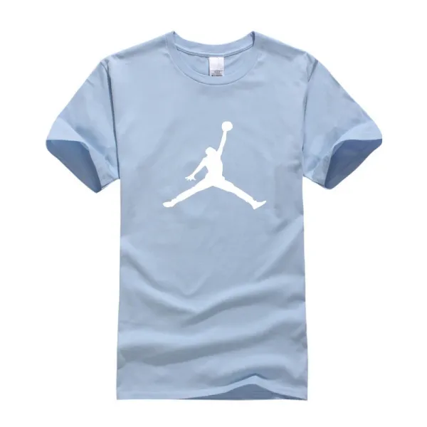 Air Jordan Jumpman Logo Light Blue T-Shirt - 1