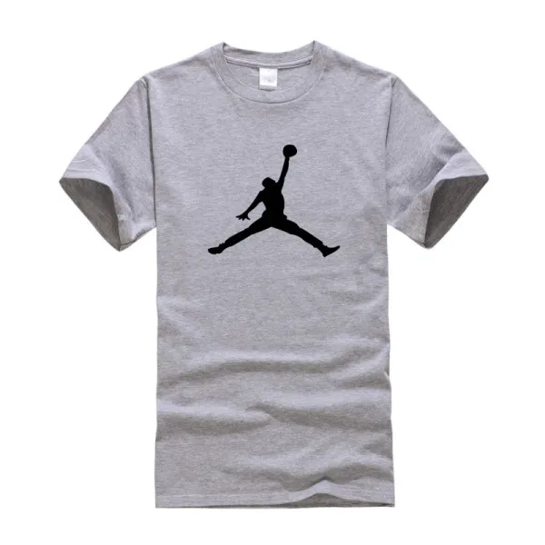 Air Jordan Jumpman Logo Gray T-Shirt - 1