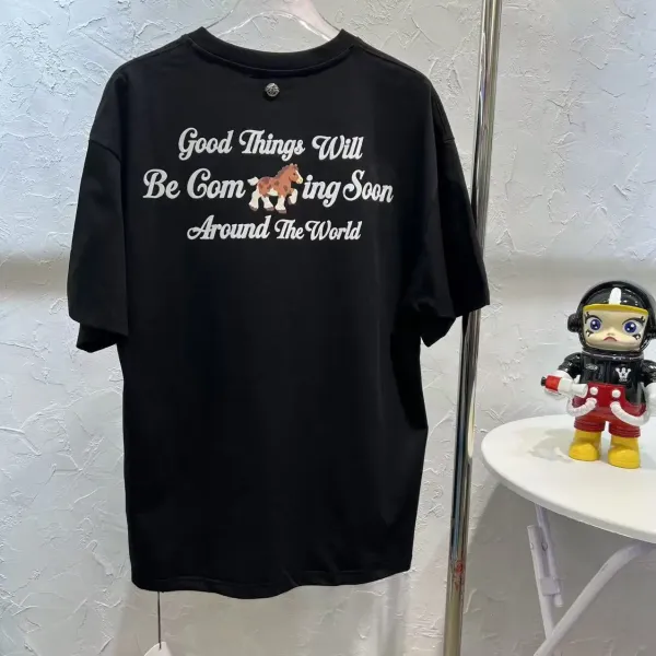 GCDS The Universe Couldn't Keep a Secret Rhinestone Embellished White T-Shirt - 32