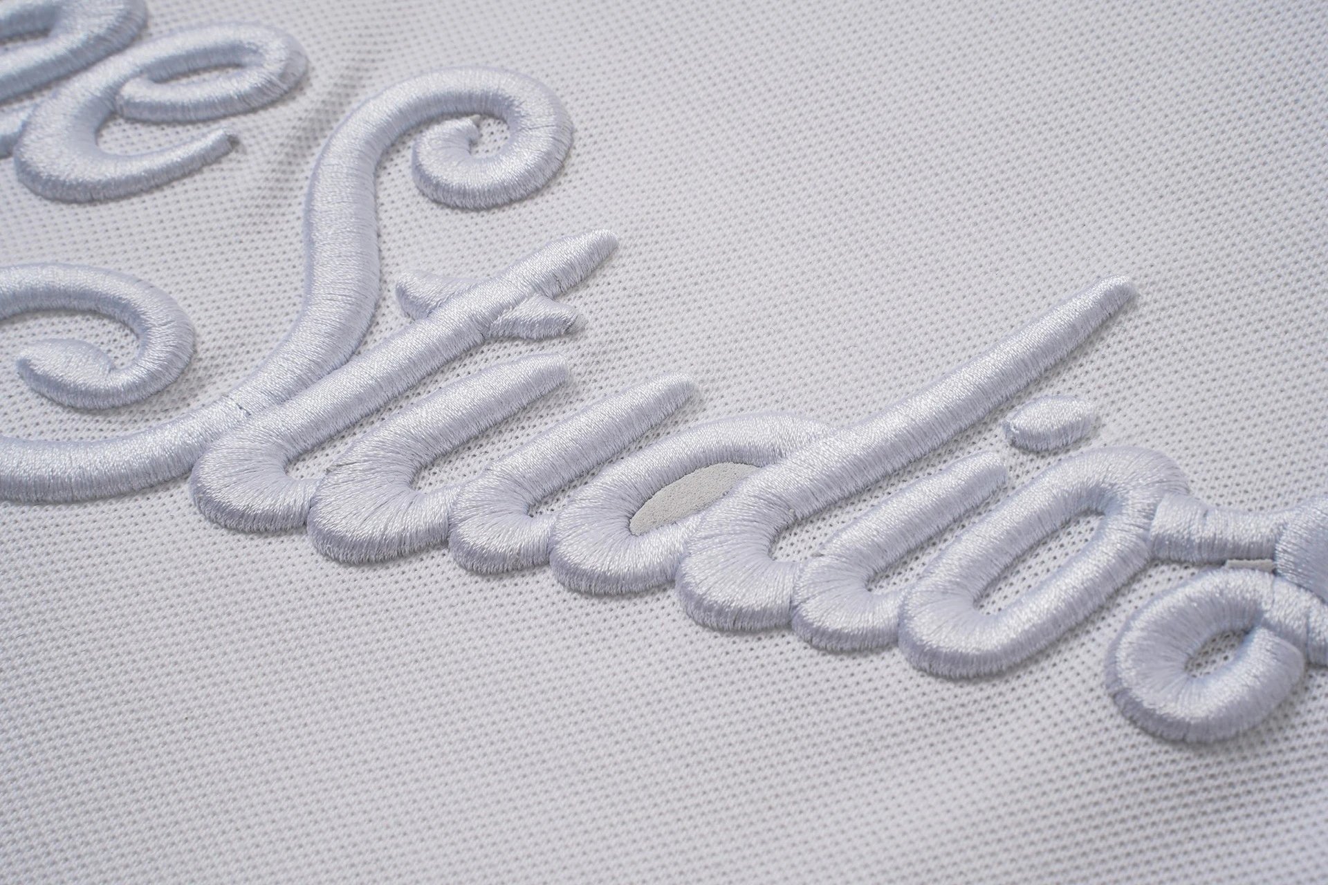 Acne Studios Embroidered Script Logo White T-Shirt - 7