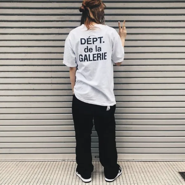 Gallery Dept. Dépt. de la Galerie Orange Print T-Shirt - 9