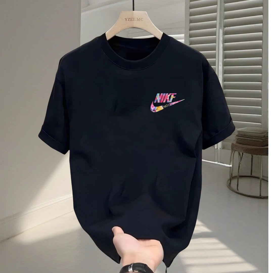 Nike NO.1 Swoosh Graphic T-Shirt Black - 8