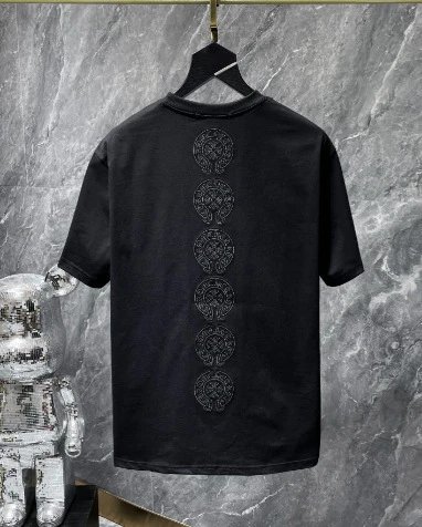 Chrome Hearts Multicolor Cross Flower Print T-Shirt - 26