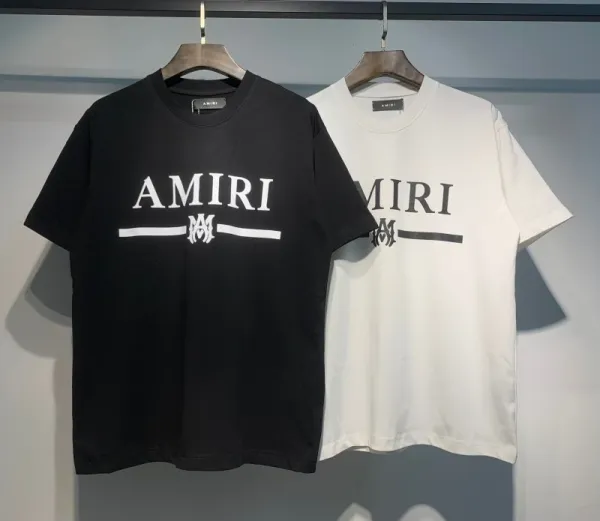 Amiri Floral Logo Black T-Shirt - 19